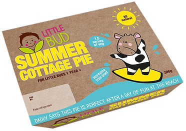 Little Bud kids meal Summer Cottage Pie