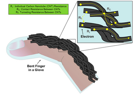Printable low-cost and flexible carbon nanotube buckypaper motion sensors