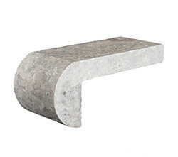 Silver Remodeling Travertine Coping