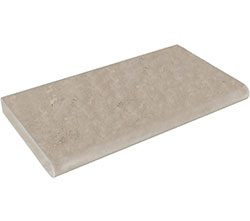Walnut Bullnose Travertine Coping