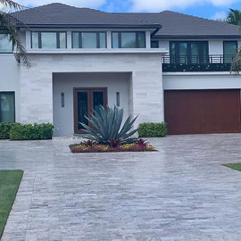 Silver Gray Marble Pavers
