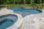 Thumbnail: Silver Premium French Pattern Tumbled Travertine Pavers