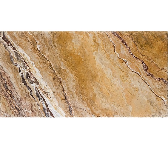 12x24 Autumn Blend Tumbled Travertine Pavers