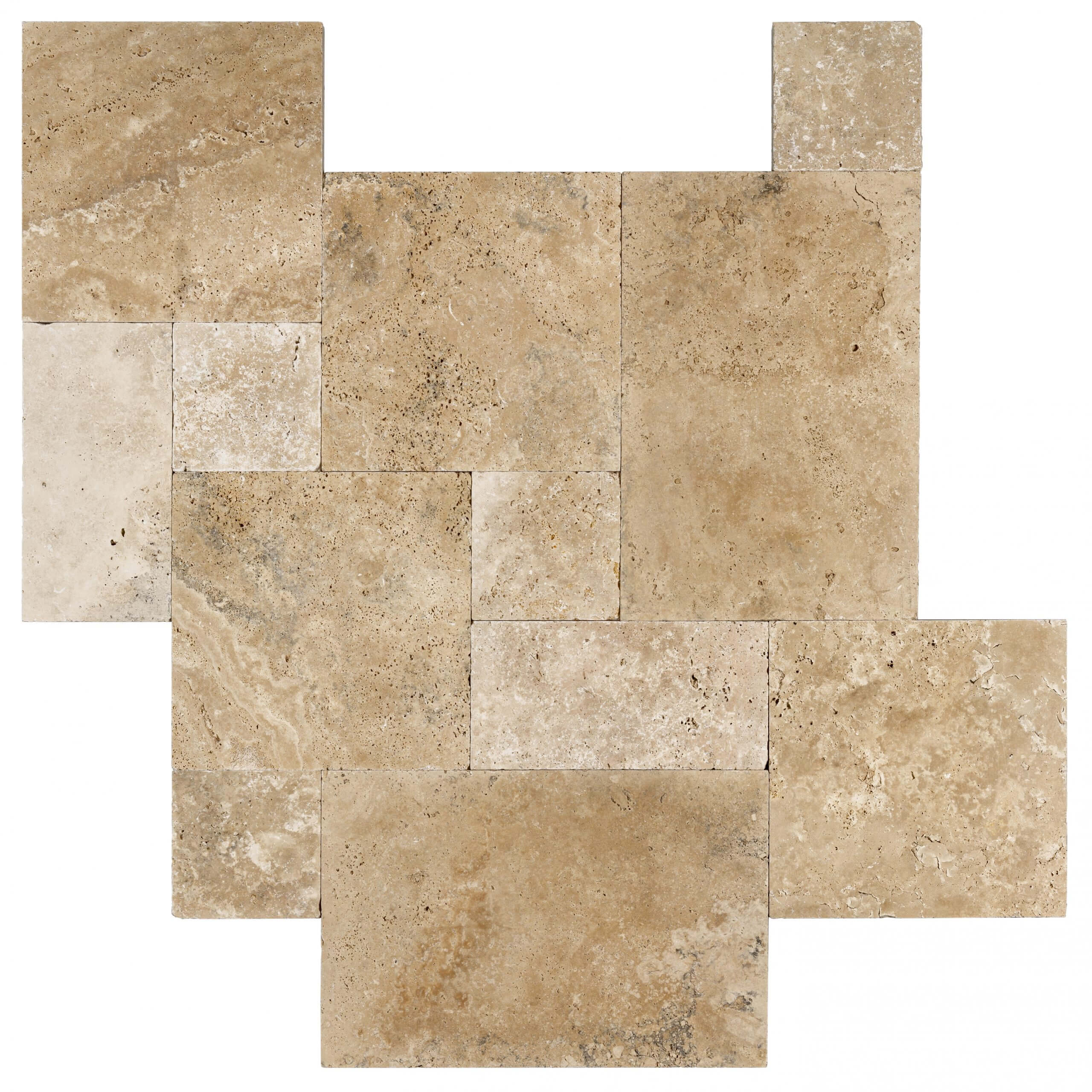 Country Classic Tumbled Travertine Pavers