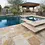 Thumbnail: Gold Premium Travertine 16×24 Tumbled Pavers