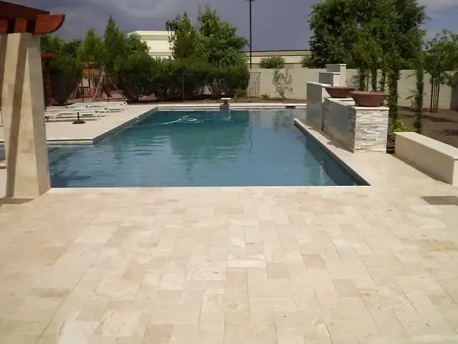 Thumbnail: Ivory Premium Travertine Pavers