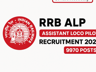 🚆 RRB ALP Recruitment 2025 Notification Out for 9970 Posts | Apply Online Till 19th May