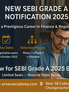 SEBI Grade A 2025 Notification Out for 110 Assistant Manager Posts 