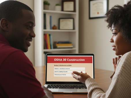 Discover the Benefits of OSHA 30 Online Certification
