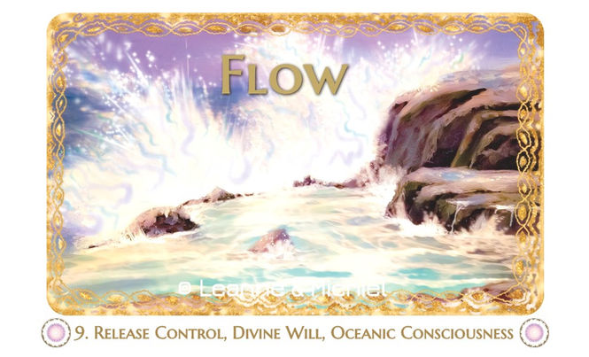 Flow Card From the Lemurian Starchild Oracle