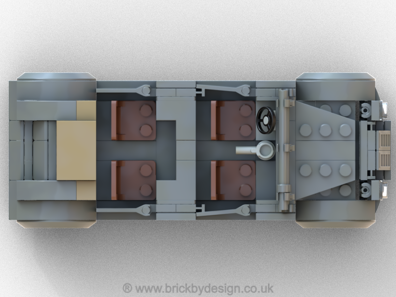 Thumbnail: Lego WW2 German Car Model