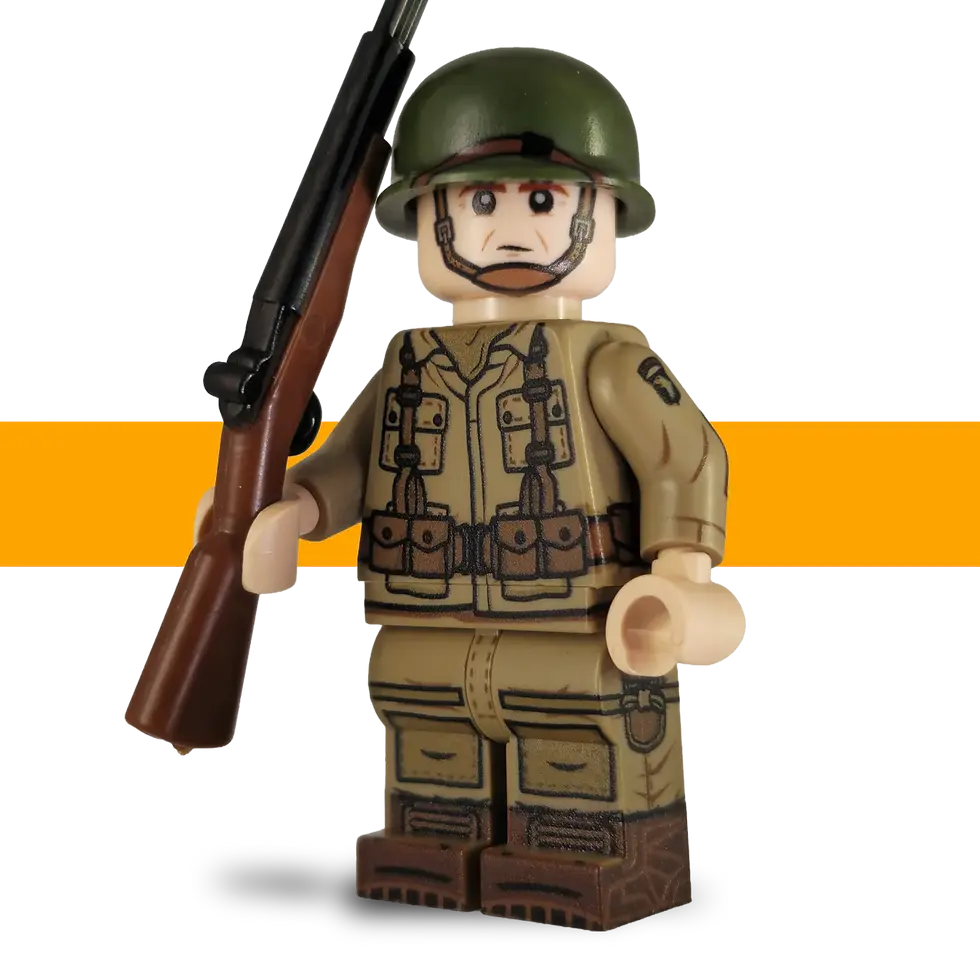 Lego WW2 Minifigure US Minifigure Military