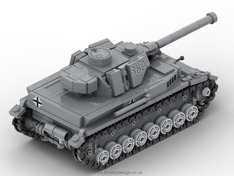 Lego WW2 Panzer Tank