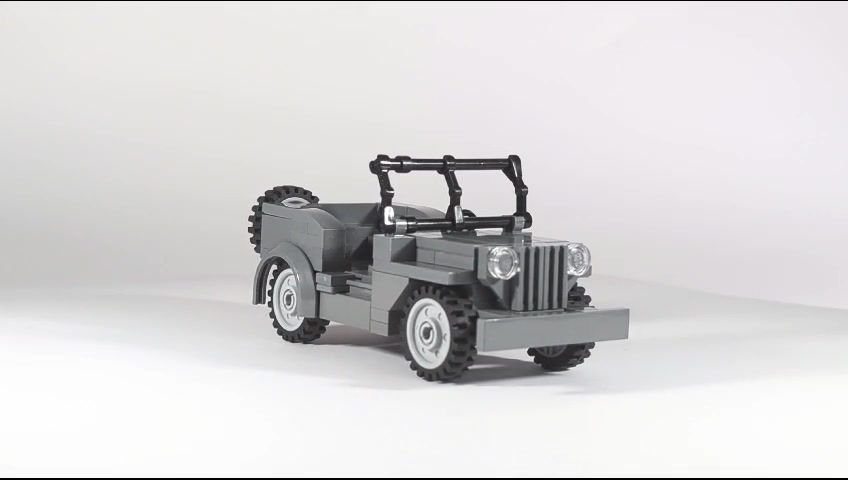 Thumbnail: Lego WW2 MB Jeep American