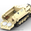 Thumbnail: Lego WW2 German Half-track Instructions Sd. Kfz. 251 Desert DAK