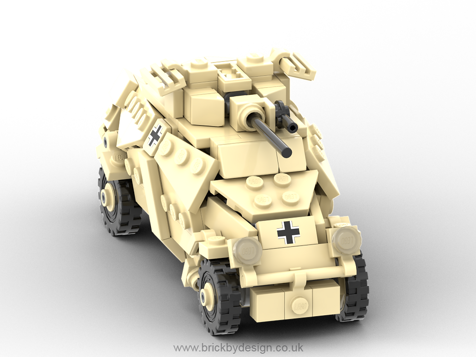 Thumbnail: Lego WW2 DAK German Vehicle WW2 Build