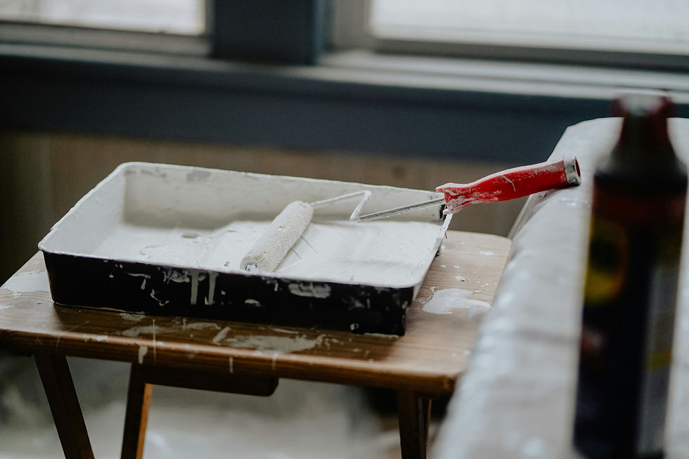 Paint touchups for the move-in inspection