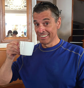 Chuck Pisciotta - cappuccino lover !