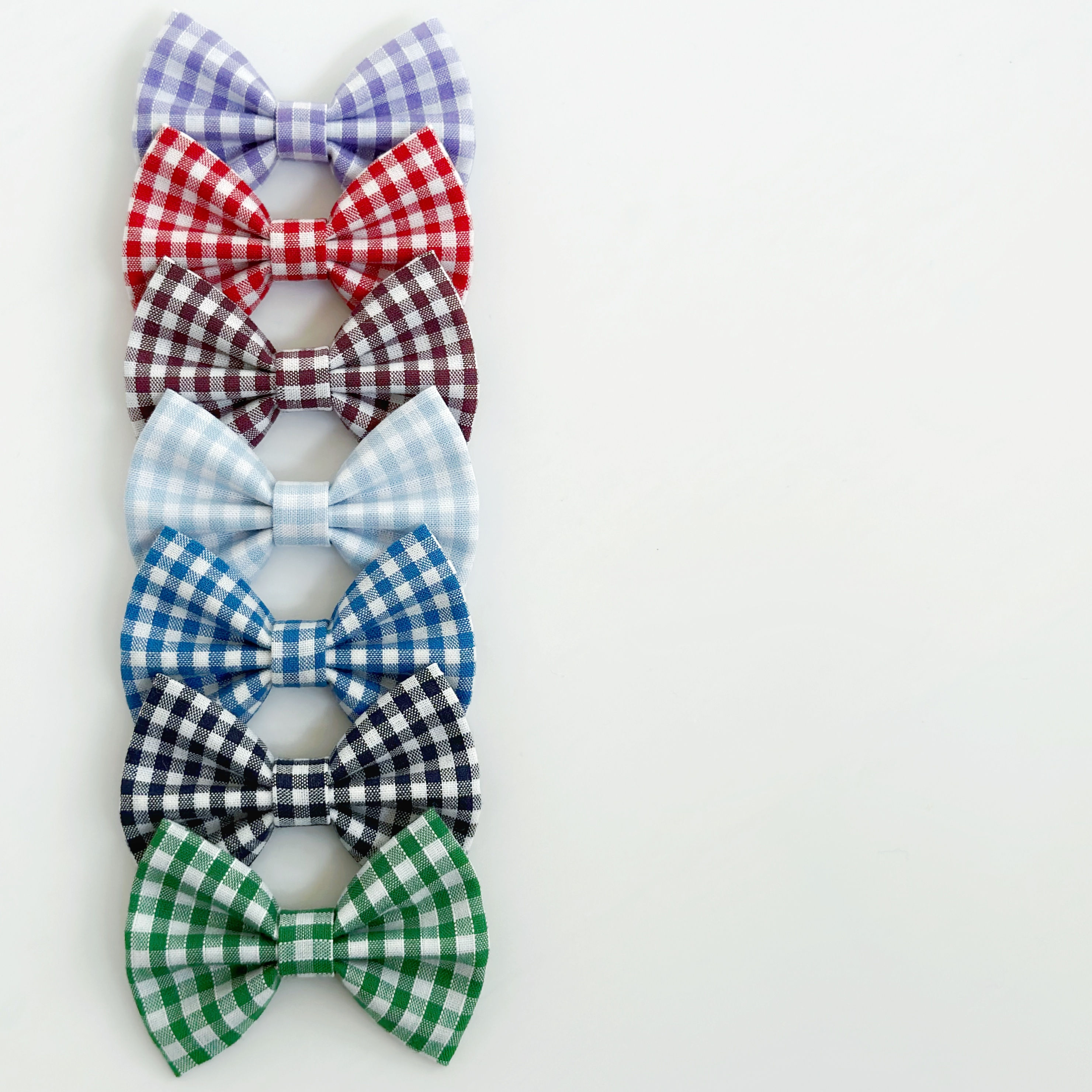 School Gingham Bows