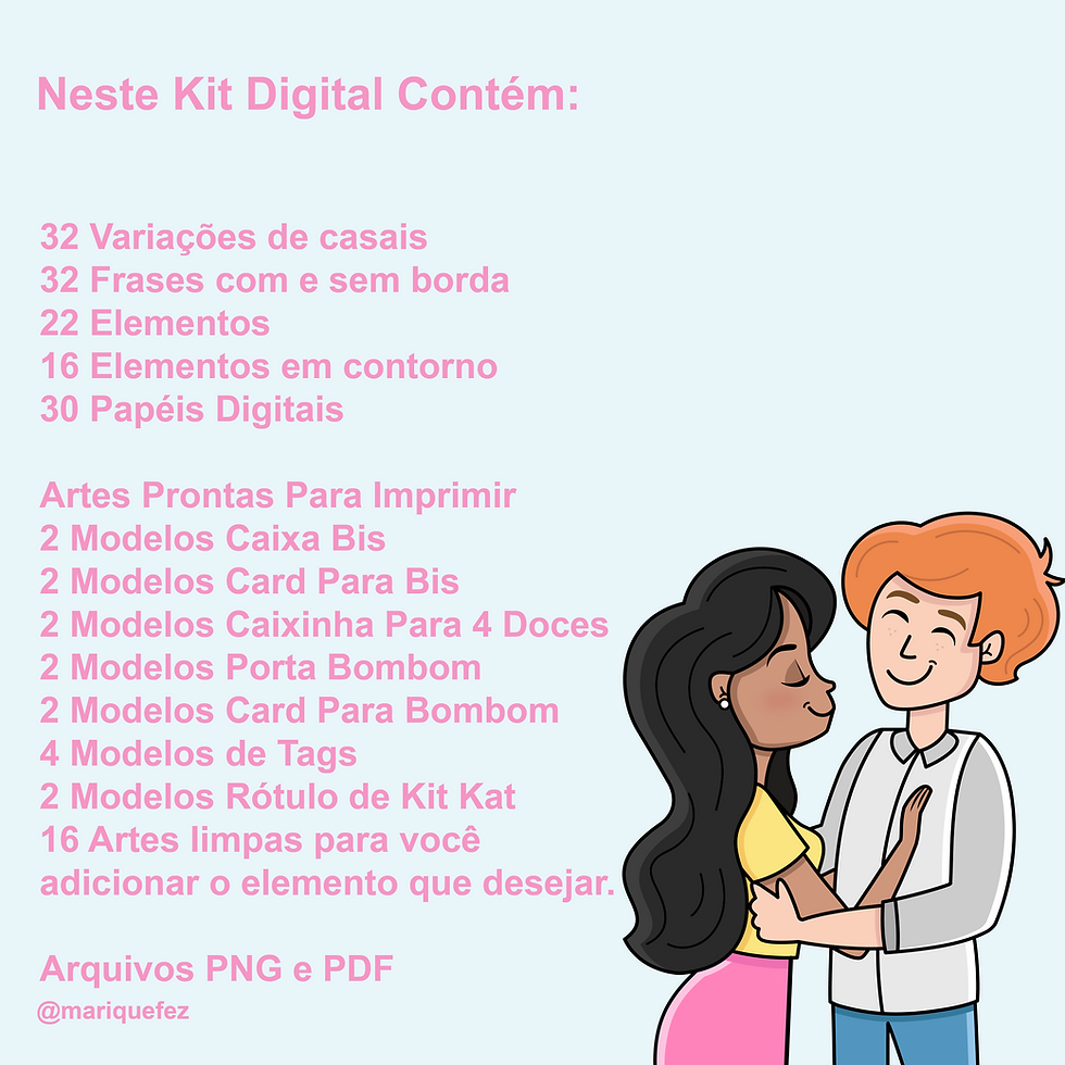 Miniatura: KIT DIGITAL NAMORADOS 2023