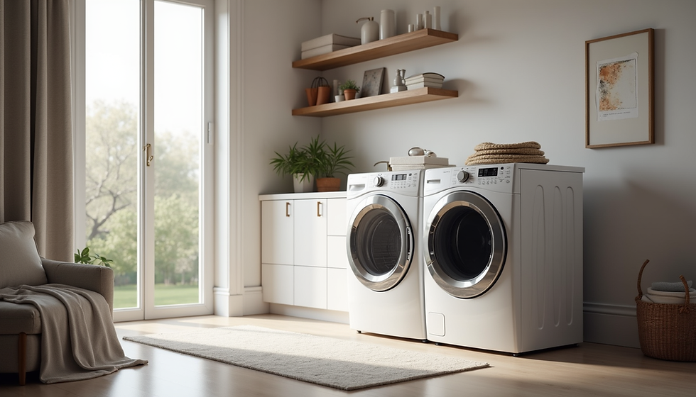 Wash & Dry your Clothes in 1 Machine with GE