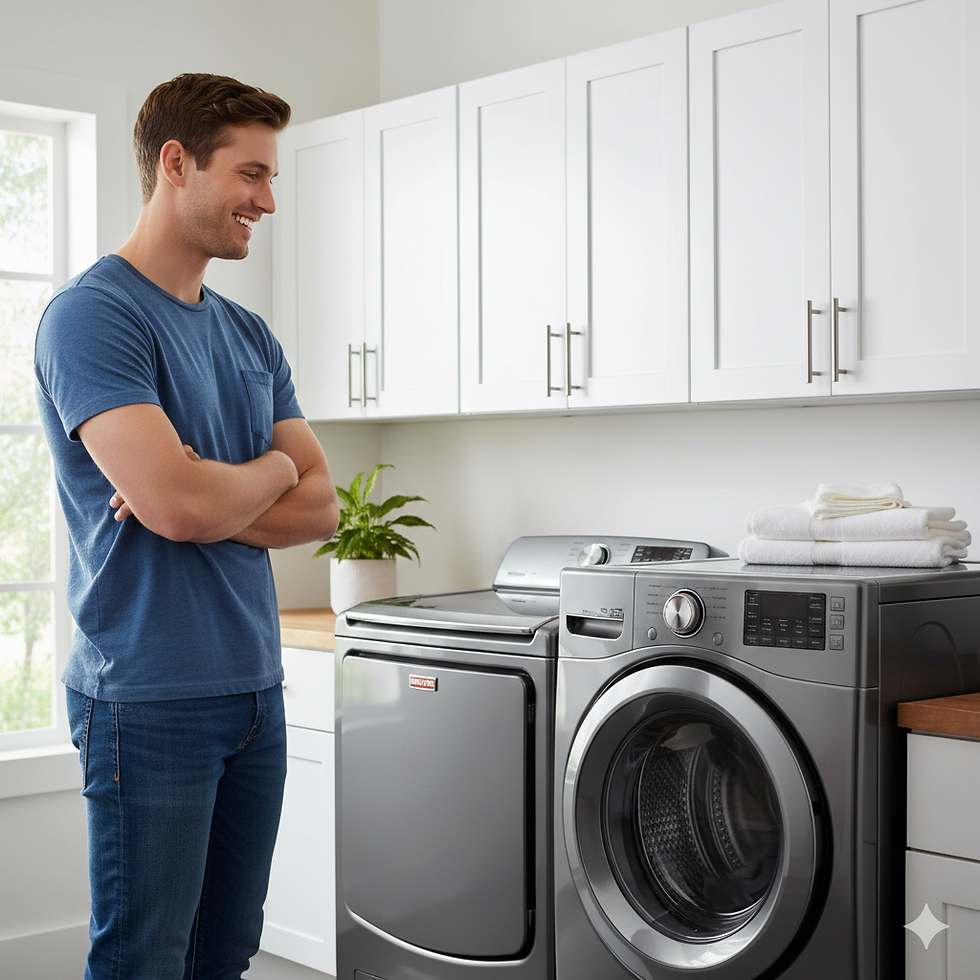 man discovers maytag appliances