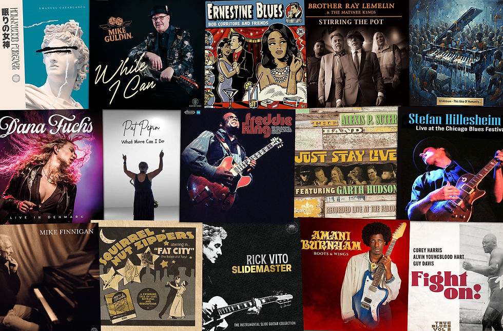 Marty Gunther’s Red, Hot ’n Blues Music Reviews - May 2026