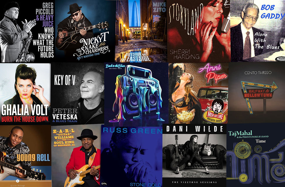 Marty Gunther’s Red, Hot ’n Blues Music Reviews - July 2026