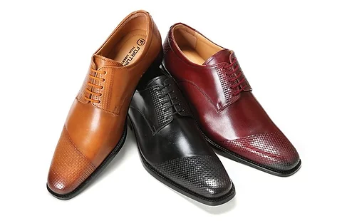 memory foam leather shoes