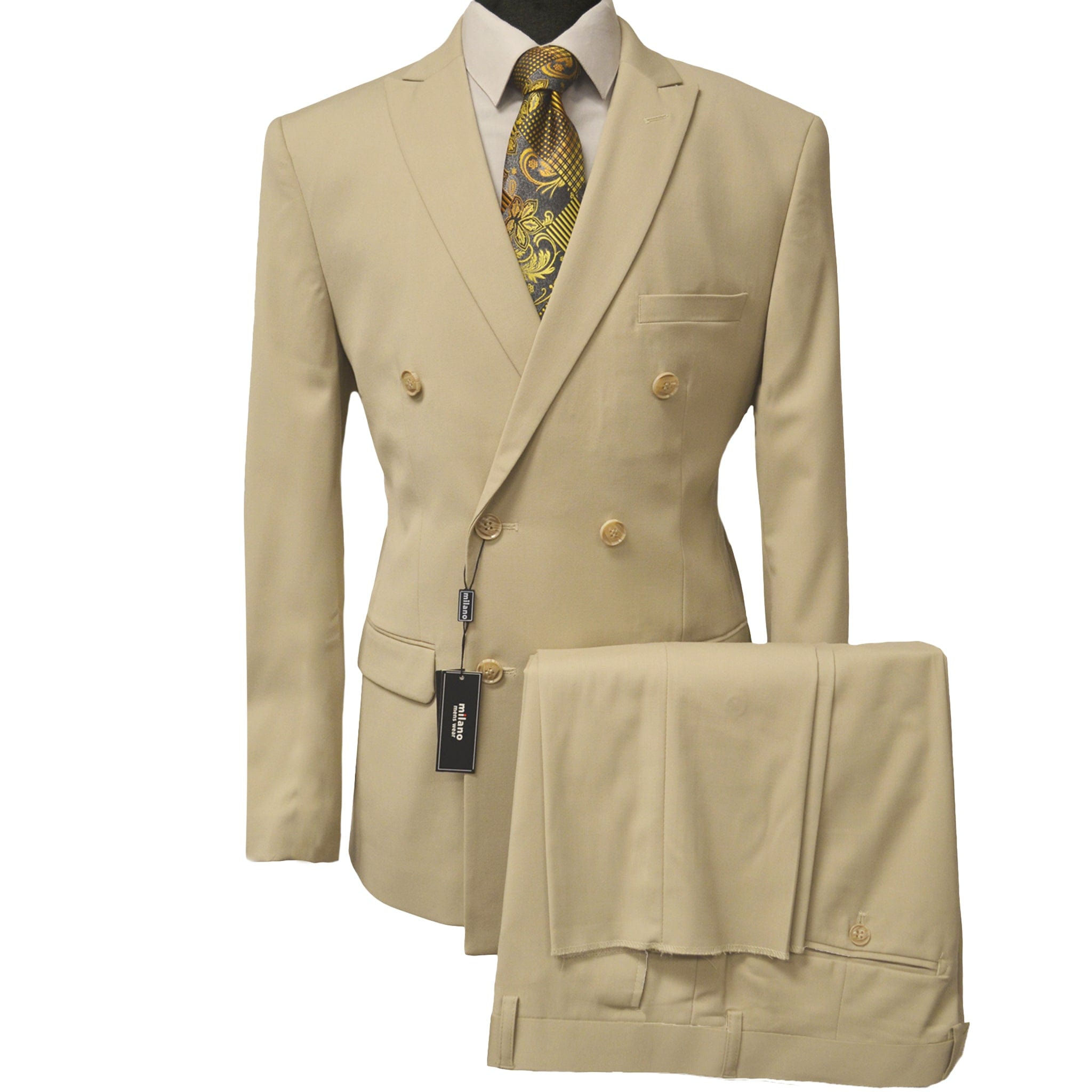 Milano Label Double Breasted Suit/Db200