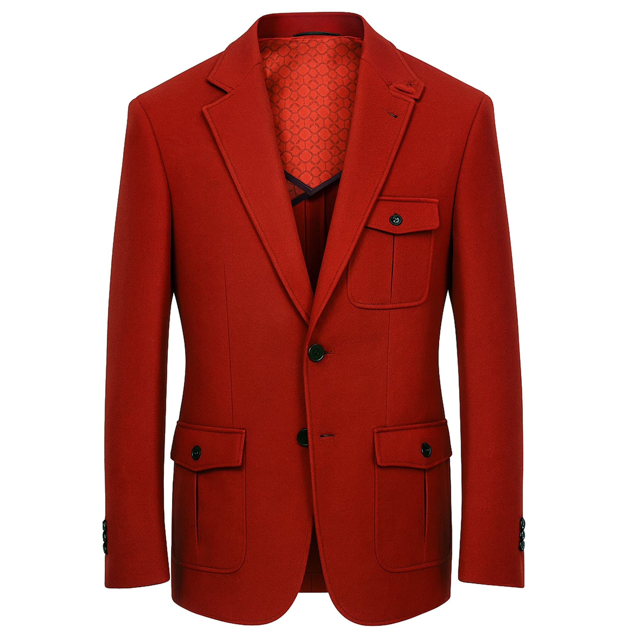 Cigar 100% Wool Blazer