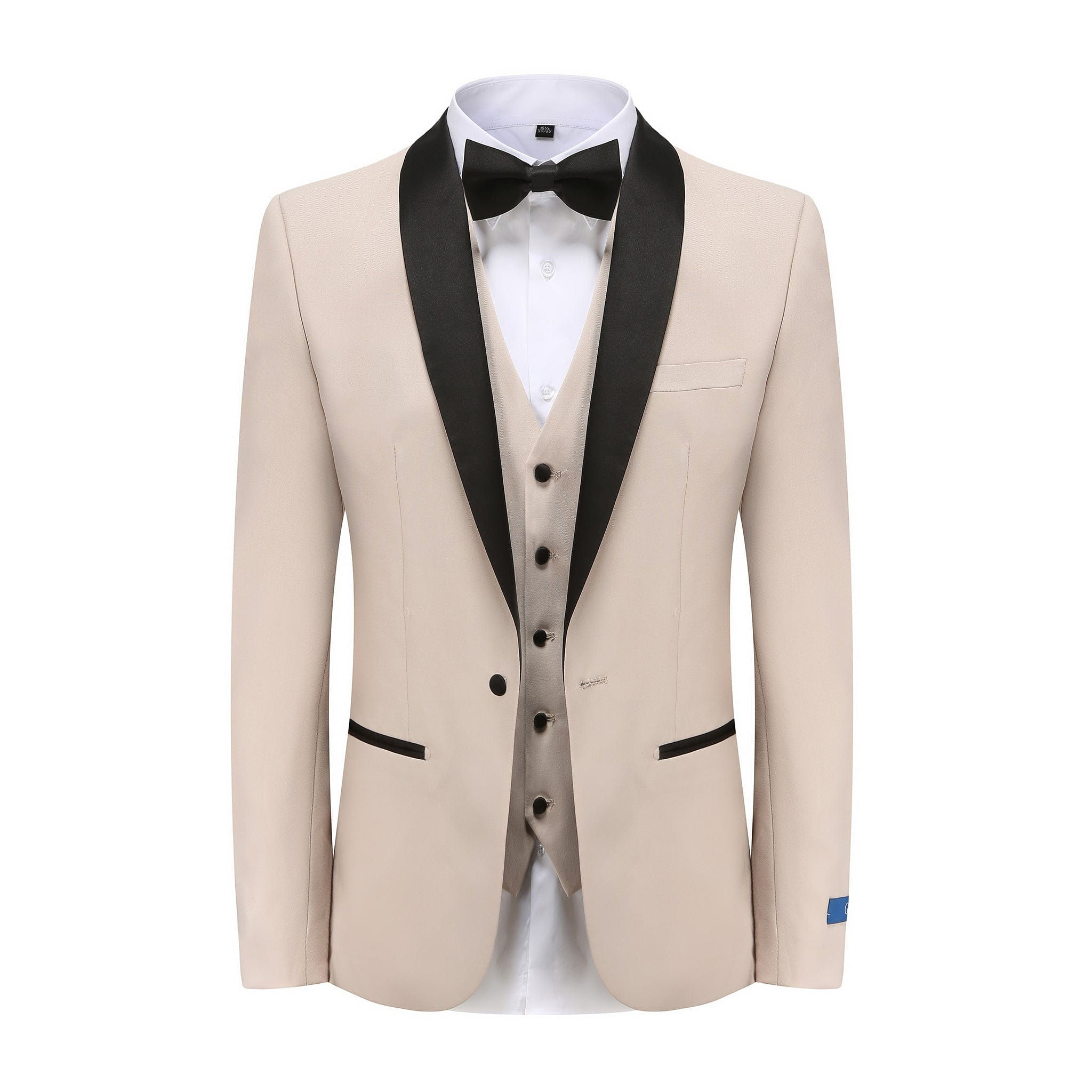 Slim Fit Tuxedo-Lt Beige