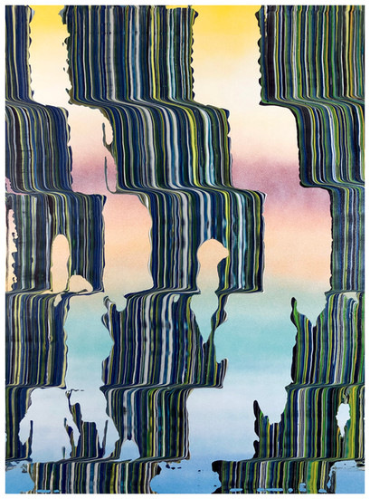 Los Angeles Spray Paint Art Abstract Art