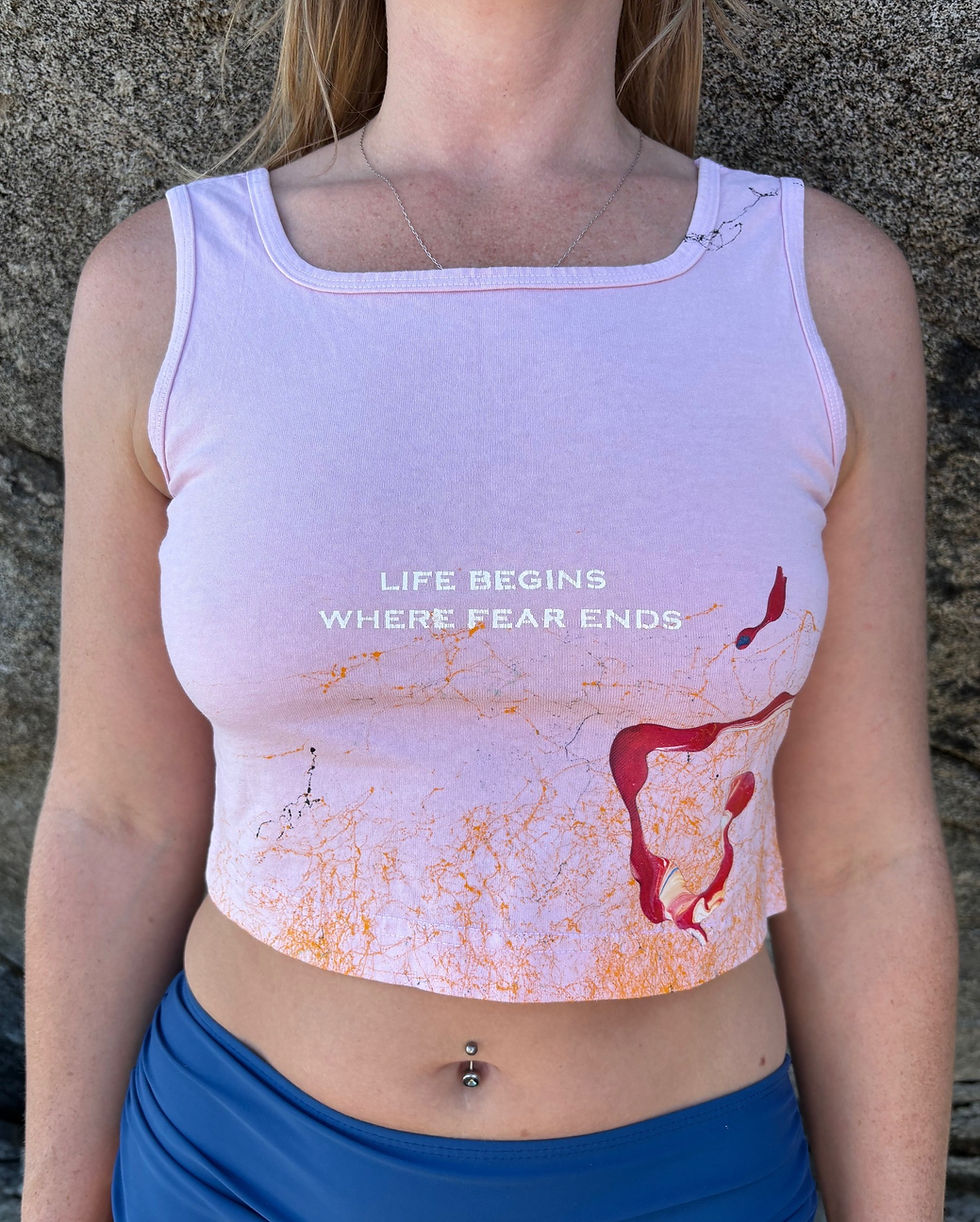 Thumbnail: Women's Painted Tank Top Shirt