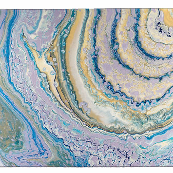 Armen Ges Untitled Mixed Media Abstract Painting