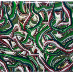 Untitled Acrylic Painting Armen Ges