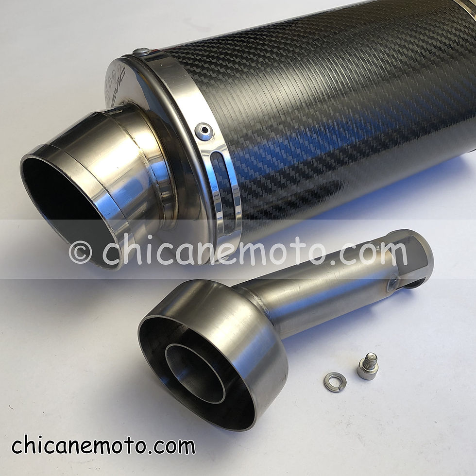 Chicane Ø67 pour Delkevic "fermée"