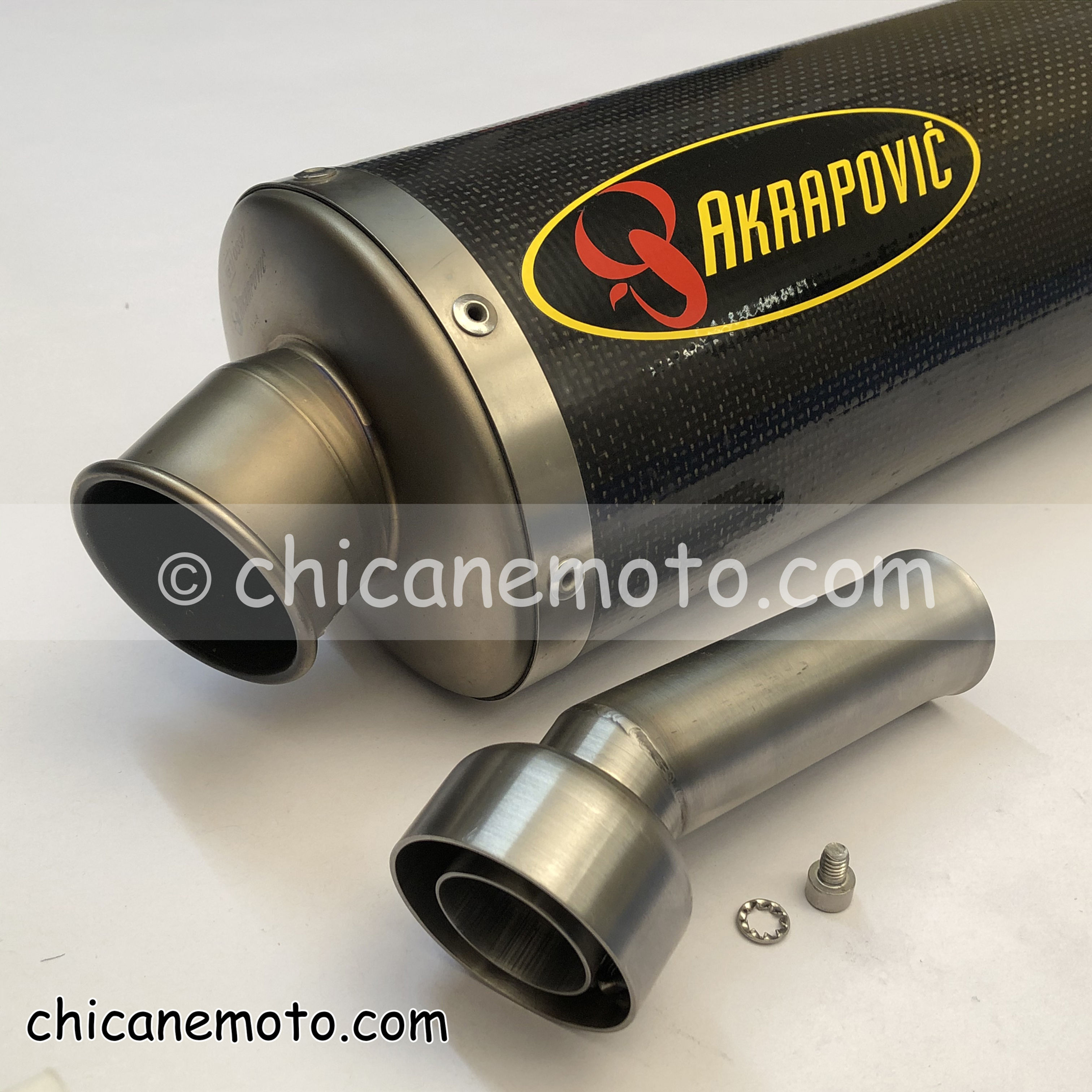 Chicane Ø48 pour Akrapovic "ouverte"