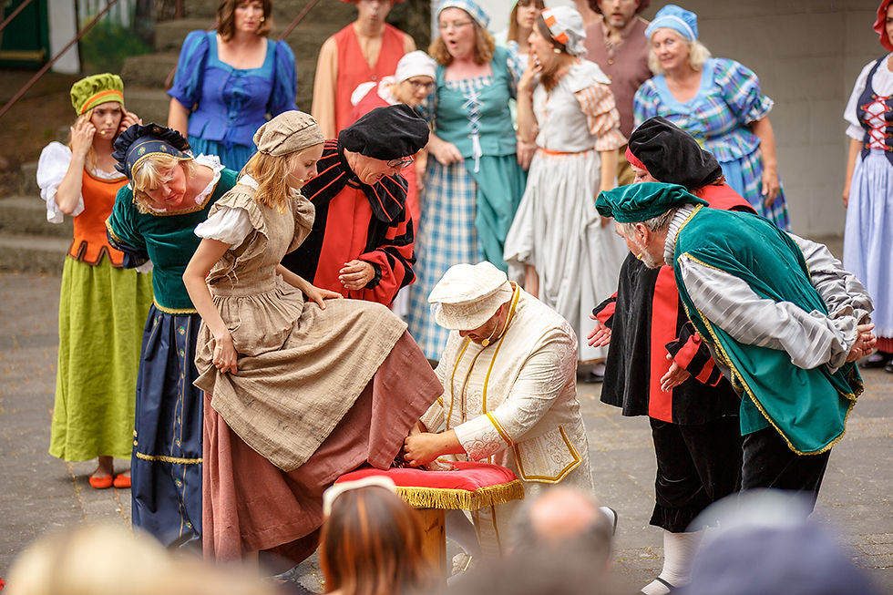 Märchenspiele Zons: „Die Prinzessin auf der Erbse“