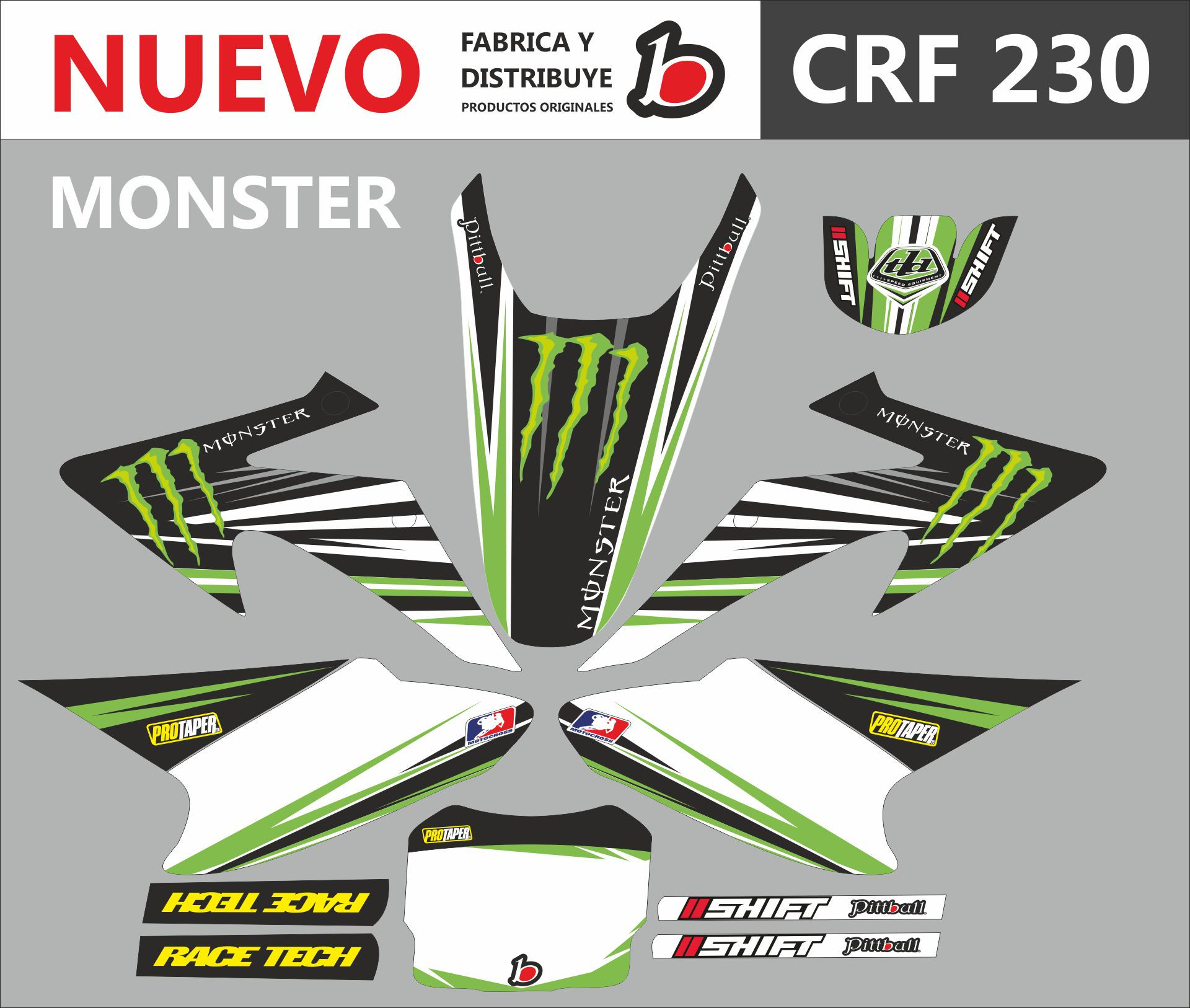 CRF 230 KIT CALCO HONDA