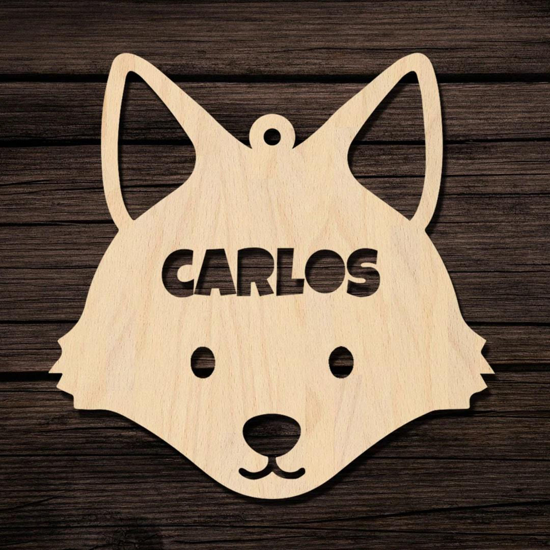 FINN THE FOX ORNAMENT