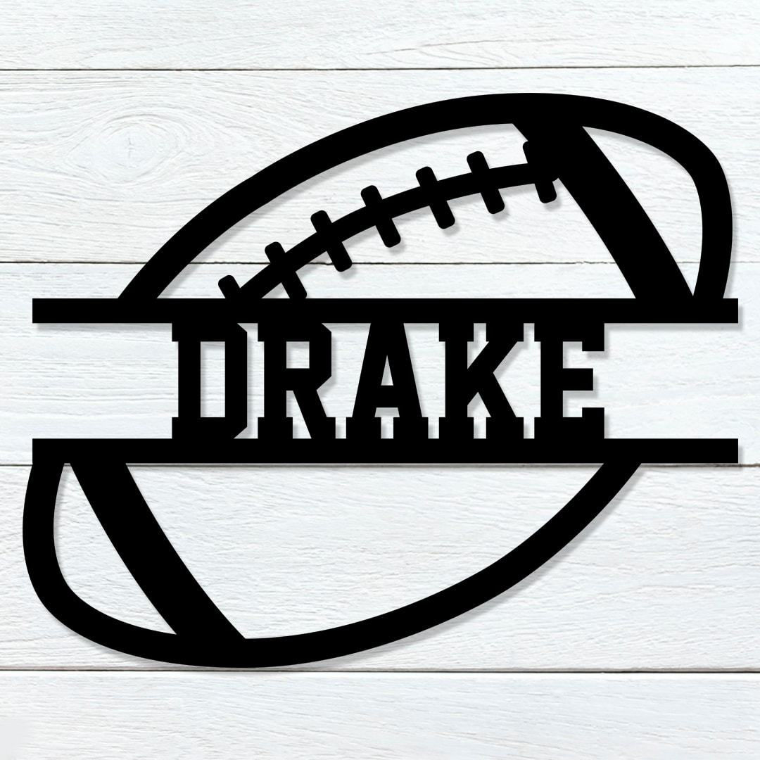 FOOTBALL NAME SIGN