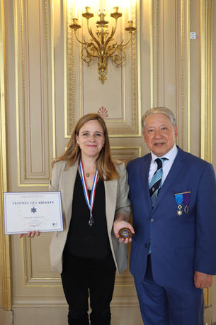 NOC reçoit le ""Trophée des Aidants" de l'Ordre National du Mérite