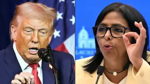 Delcy Rodríguez dice que "ya basta" de las órdenes de Estados Unidos
