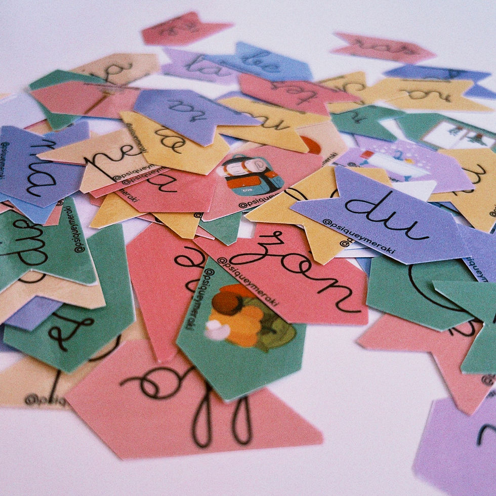 Miniatura: Puzzles palabras trisilabas