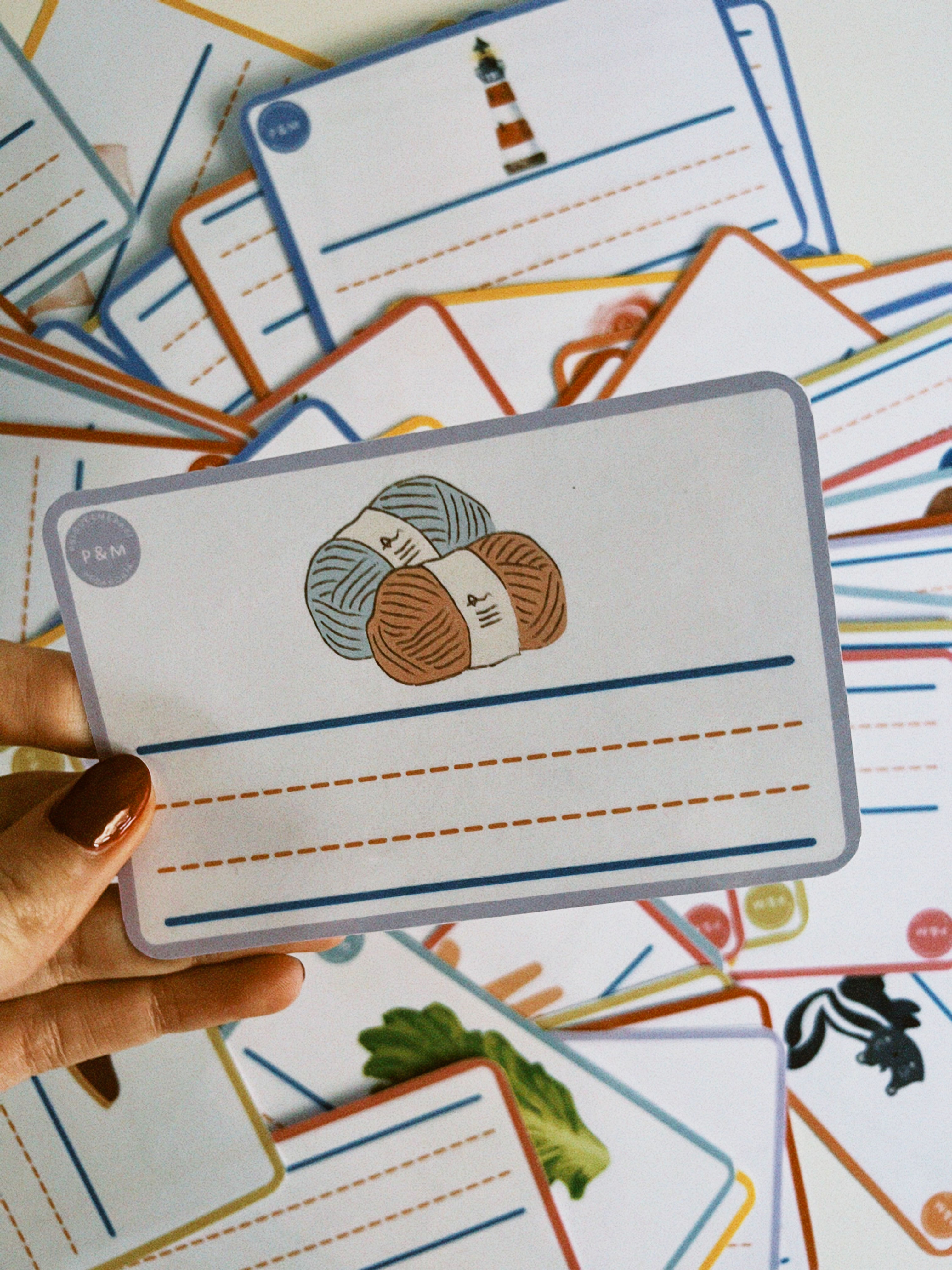 Tarjetas de escritura (silabas directas)