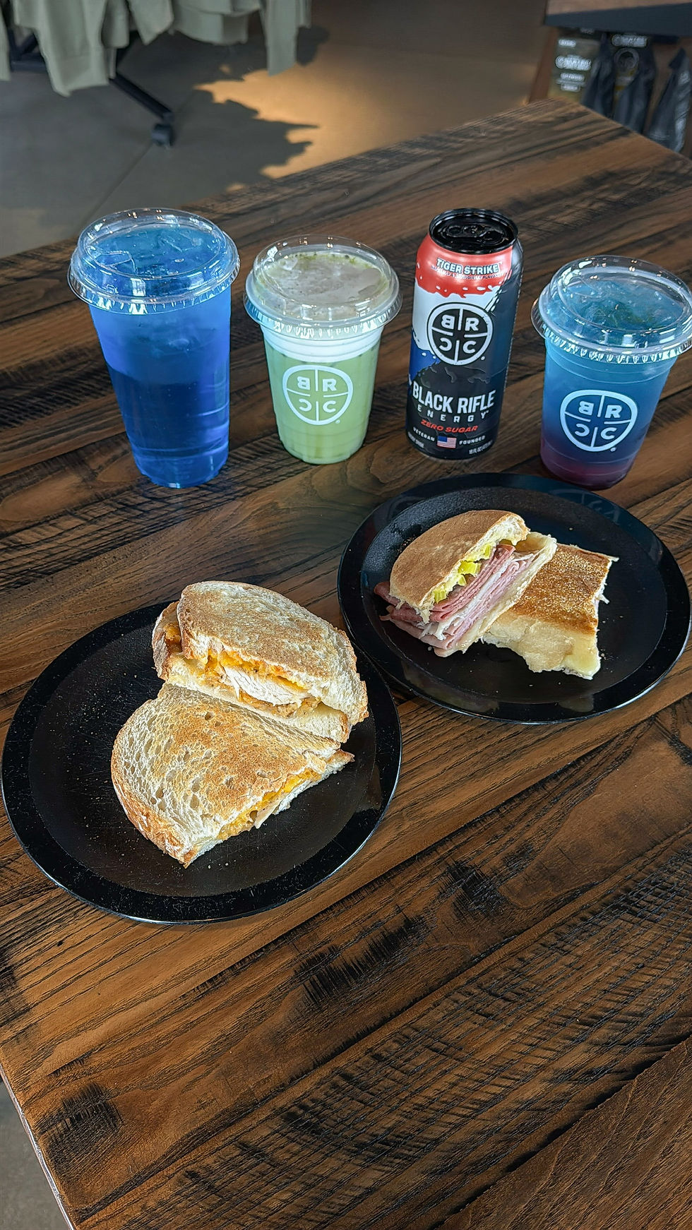 Black Rifle Coffee Company Fredericksburg VA Summer Menu