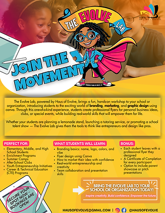 The Evolve Lab - Promotional Flyer.png