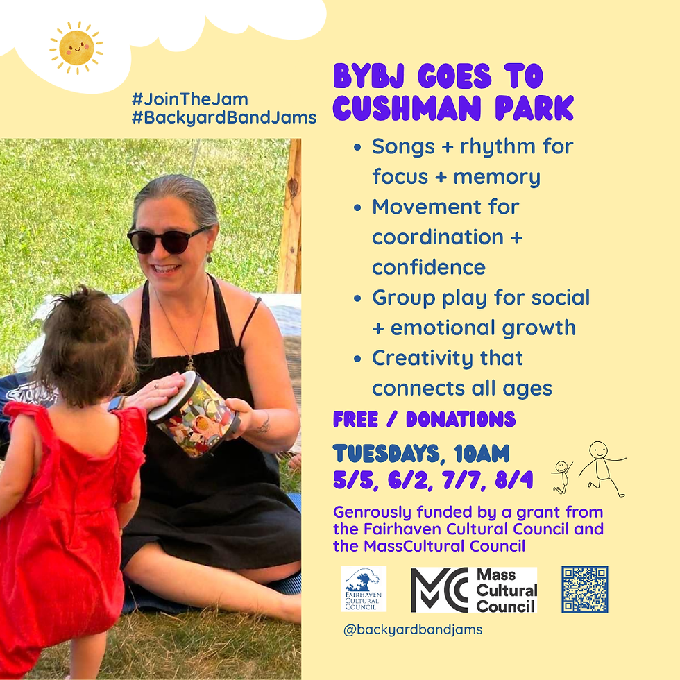 Backyard Band Jams goes to Cushman Park