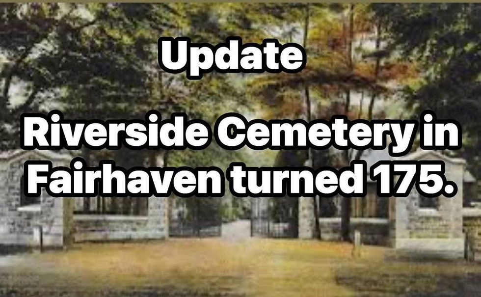 Celebrating 175 Years of Riverside Cemetery